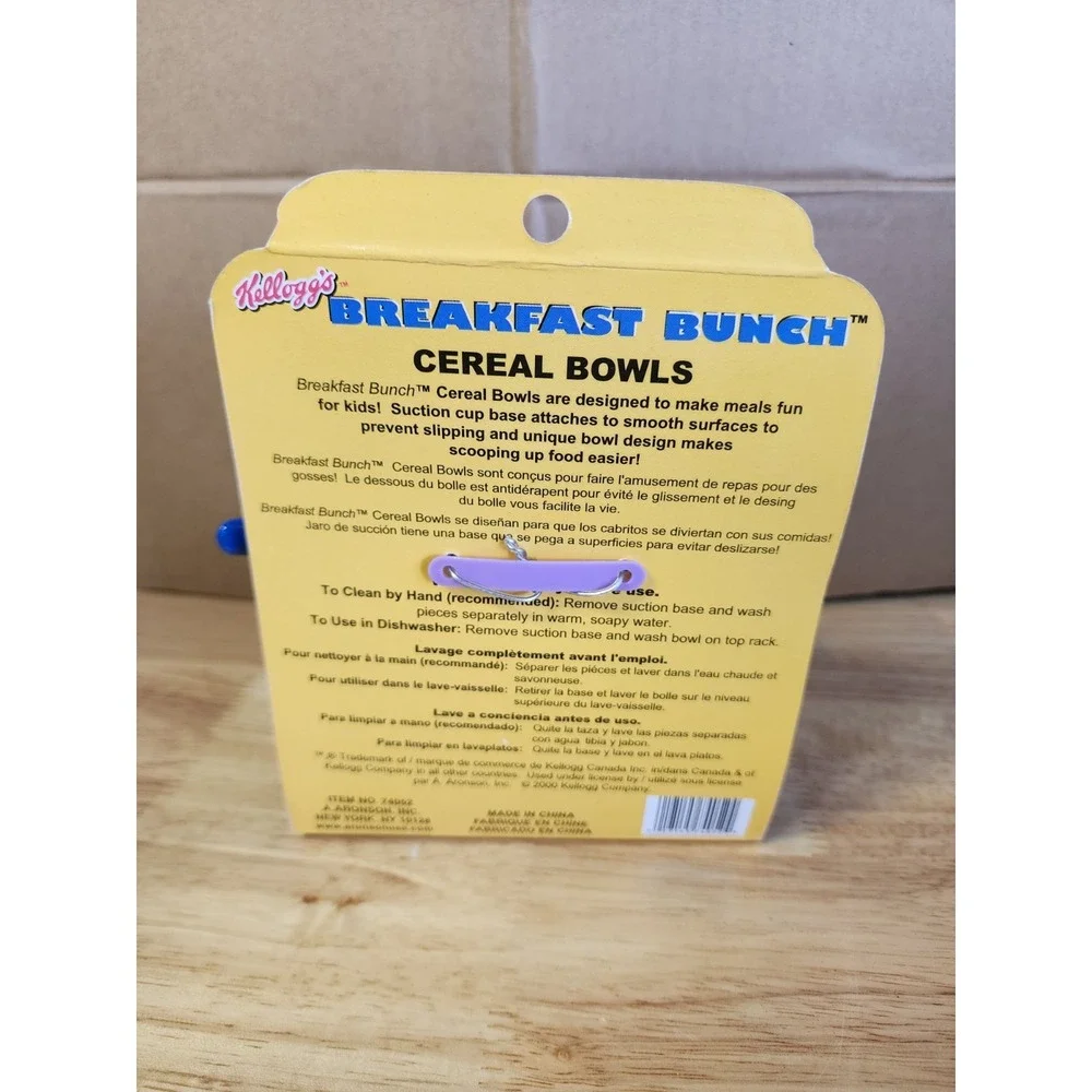 Vintage 2000s Froot Loops Cereal Bowl In Unopened Package